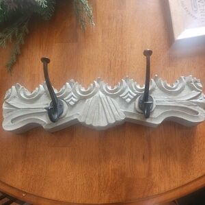 Wooden coat/ towel rack